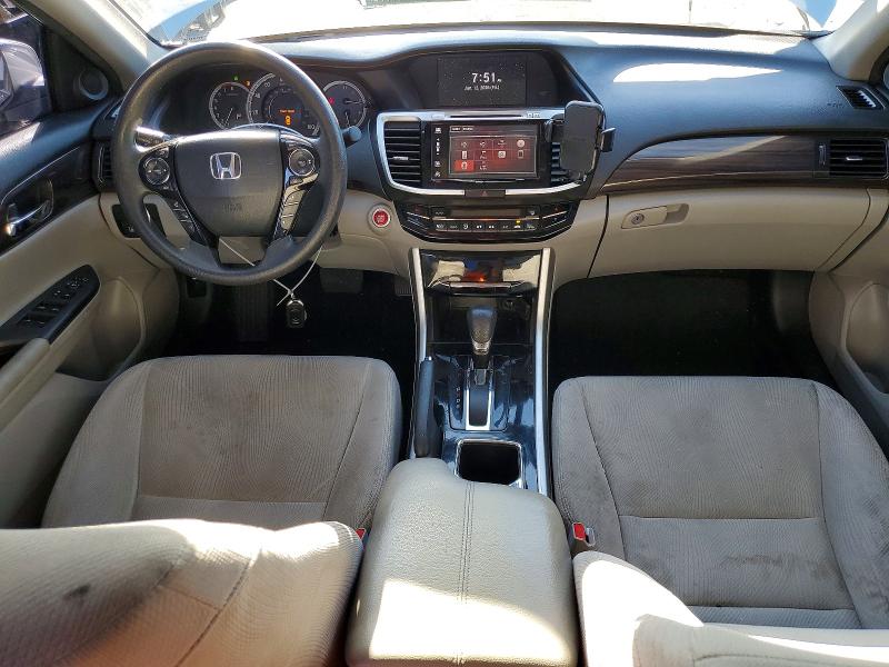 2017 Honda Accord VIN 1HGCR2F03HA045639 COPART salvage auction — HAIL, Co - Certificate Of Title, sold $3,600 on 2026-07-09 (photo 8)