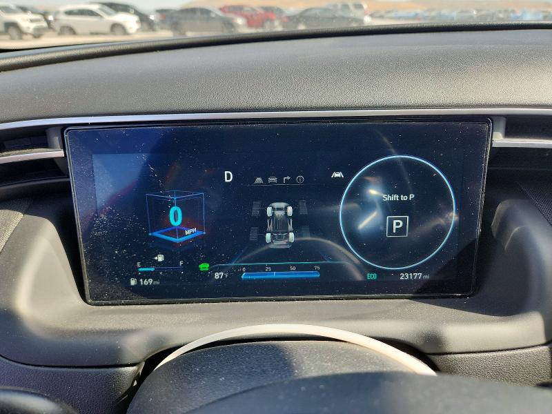 2023 Hyundai Tucson VIN KM8JFCA14PU110026 COPART salvage auction — REAR END, Ut - Salvage Certificate, sold $11,000 on 2026-07-31 (photo 9)