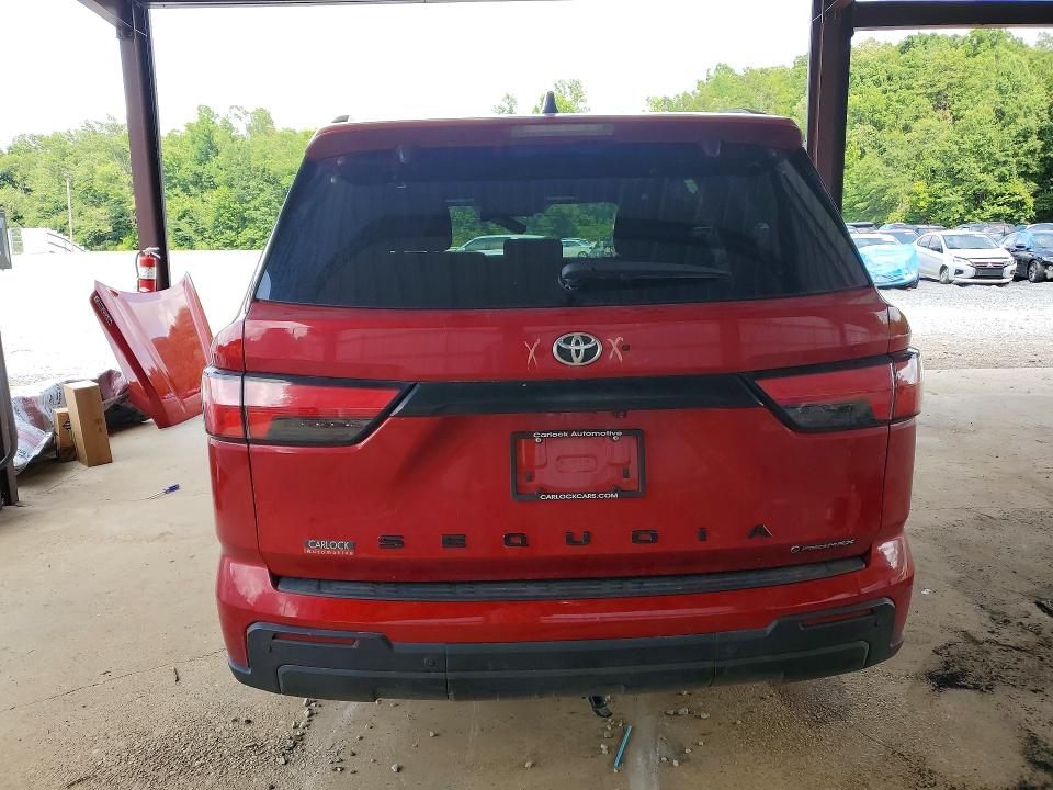 2025 Toyota Sequoia VIN 7SVAAABA7SX056384 COPART salvage auction — STRIPPED, Ms - Certificate Of Title, sold $21,500 on 2026-07-14 (photo 6)