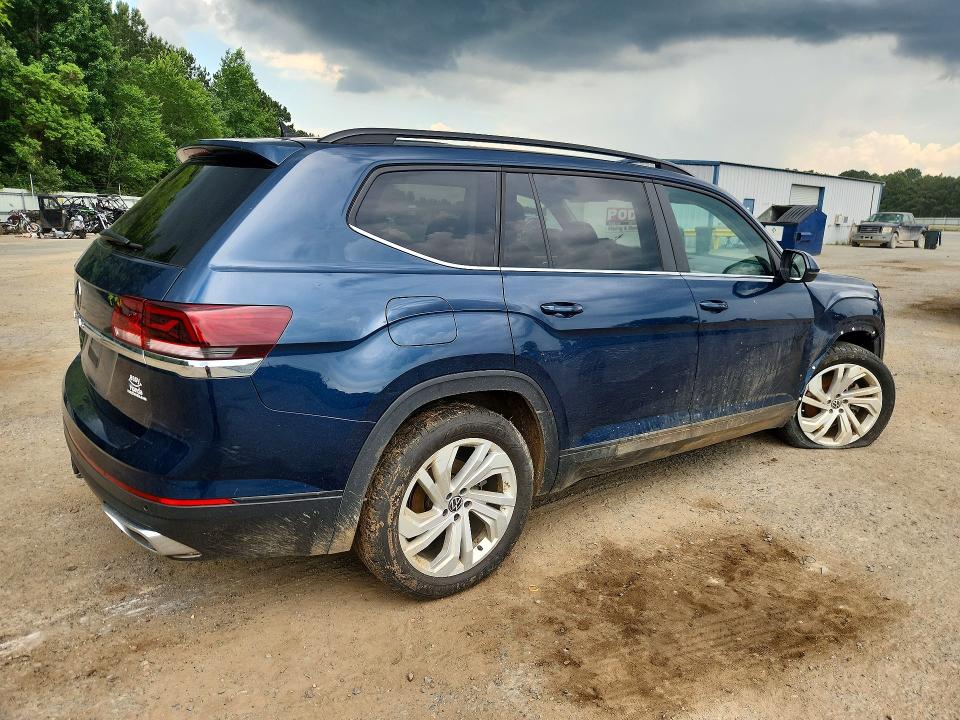 2021 Volkswagen VIN 1V2JR2CA5MC549044 COPART salvage auction — FRONT END, La - Cert Of Title-Salvage, sold $6,800 on 2026-07-02 (photo 3)