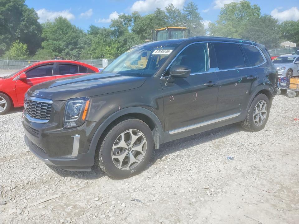 2020 Kia Telluride VIN 5XYP34HC1LG019554 COPART salvage auction — REAR END, Tn - Salvage Certificate, sold $175 on 2026-07-21 (photo 1)