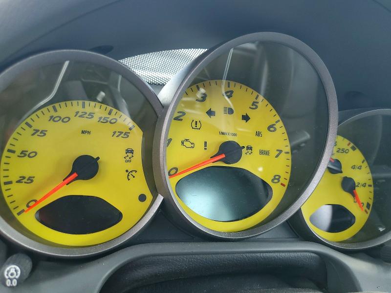 2007 Porsche Boxster VIN WP0CA298X7U711691 COPART salvage auction — FRONT END, Tx - Salvage Vehicle Title, sold $4,200 on 2026-07-02 (photo 9)