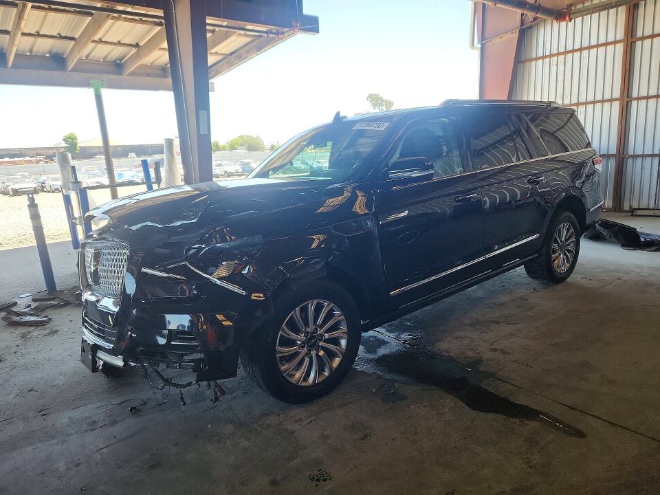 2024 Lincoln Navigator VIN 5LMJJ3NG1REL09946 COPART salvage auction — FRONT END, Ca - Salvage Certificate, sold $550 on 2026-07-30 (photo 1)