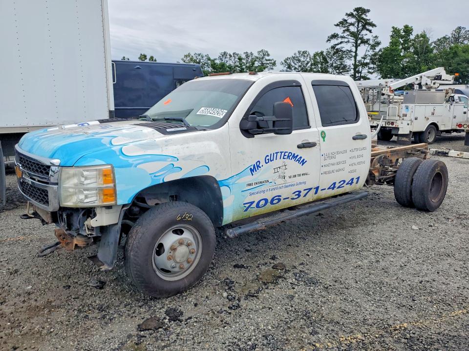 2012 Chevrolet Silverado 3500 VIN 1GC4KZC87CF142588 COPART salvage auction — FRONT END, Ga - Certificate Of Title, sold $250 on 2026-07-07 (photo 1)