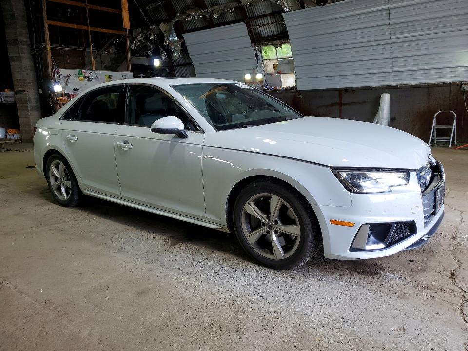 2019 Audi VIN WAUDNAF43KA023592 COPART salvage auction — FRONT END, Ny - Mv-907A Salvage Certificate, sold $4,250 on 2026-07-13 (photo 4)