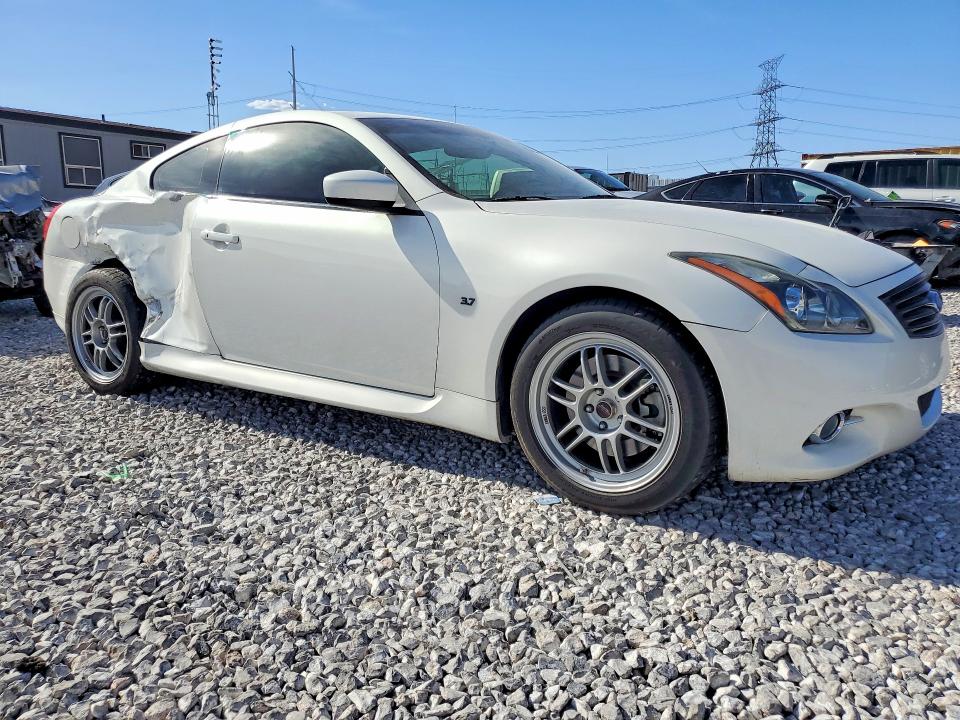 2014 Infiniti VIN JN1CV6EK0EM111890 COPART salvage auction — REAR END, NV - SALVAGE TITLE, sold $3,350 on 2026-07-22 (photo 4)