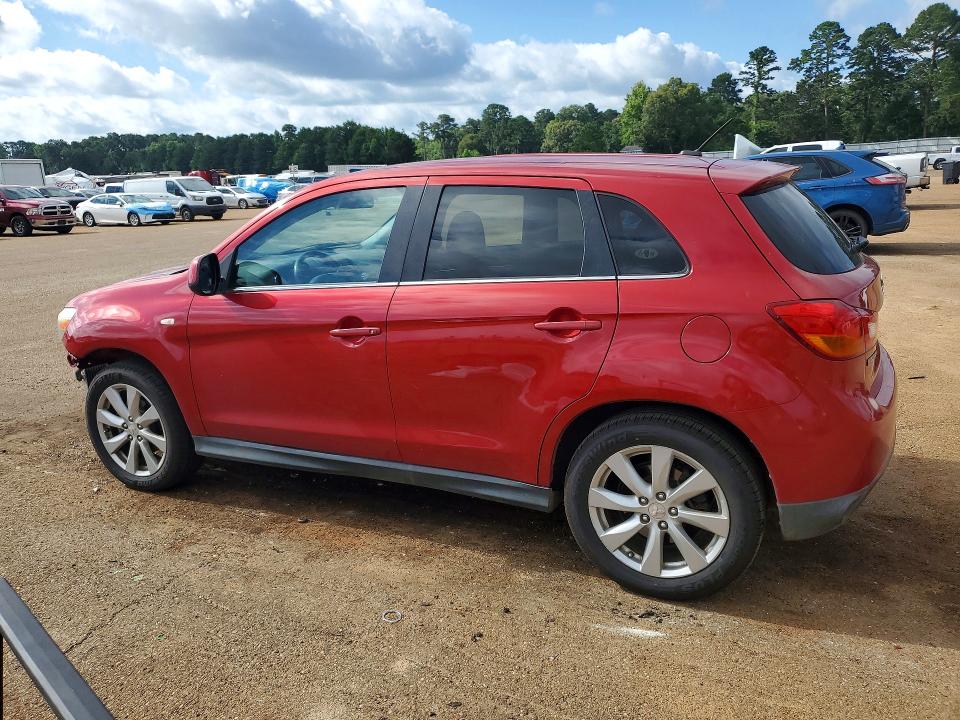 2013 Mitsubishi Outlander VIN 4A4AP4AU6DE021591 COPART salvage auction — FRONT END, Tx - Salvage Vehicle Title, sold $400 on 2026-07-27 (photo 2)