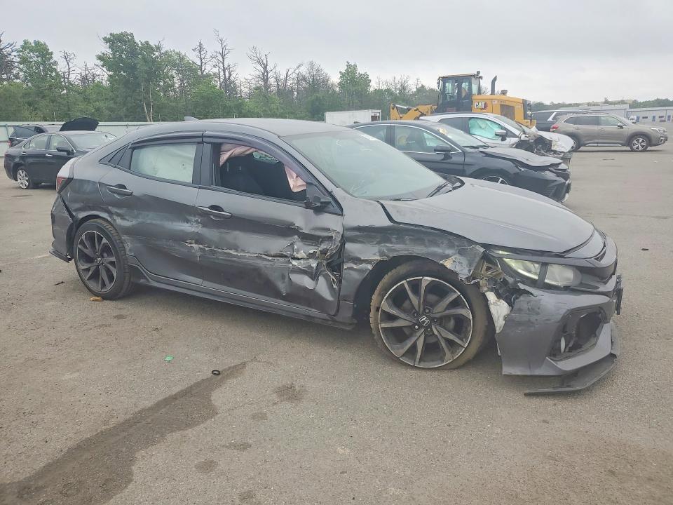 2017 Honda Civic VIN SHHFK7H41HU413643 COPART salvage auction — FRONT END, NY - CERT OF TITLE-REBUILT SALVAGE, sold $2,000 on 2026-07-29 (photo 4)