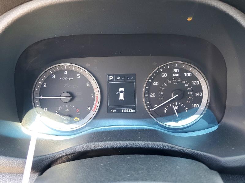 2017 Hyundai Tucson VIN KM8J33A28HU390696 COPART salvage auction — SIDE, Ca - Dis/Dlr/Exp Only Clean Title, sold $250 on 2026-07-28 (photo 9)