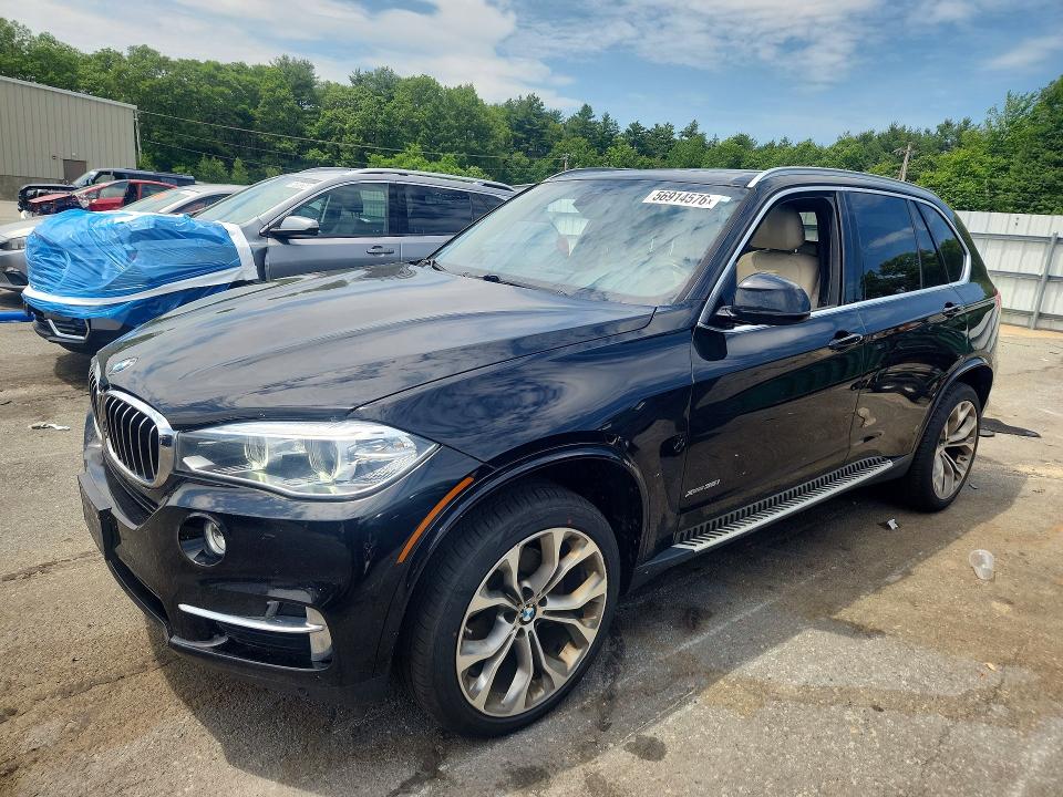2018 BMW X5 VIN 5UXKR0C59JL074277 COPART salvage auction — SIDE, Ma - Cert Of Title-Salvage, sold $2,750 on 2026-07-23 (photo 1)