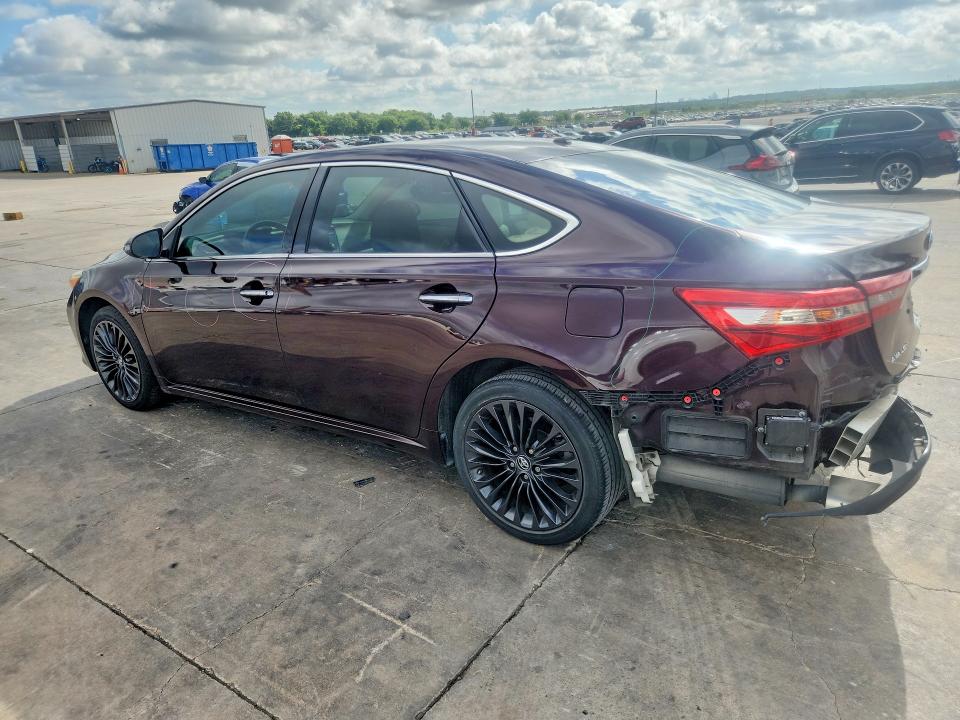 2017 Toyota Avalon VIN 4T1BK1EB3HU250819 COPART salvage auction — REAR END, Tx - Salvage Vehicle Title, sold $5,800 on 2026-07-09 (photo 2)