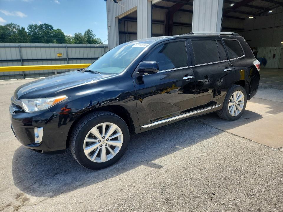 2011 Toyota Highlander hybrid VIN JTEDC3EH0B2000429 COPART salvage auction — HAIL, Or - Cert Of Title-Reconstructed, sold $2,200 on 2026-07-08 (photo 1)
