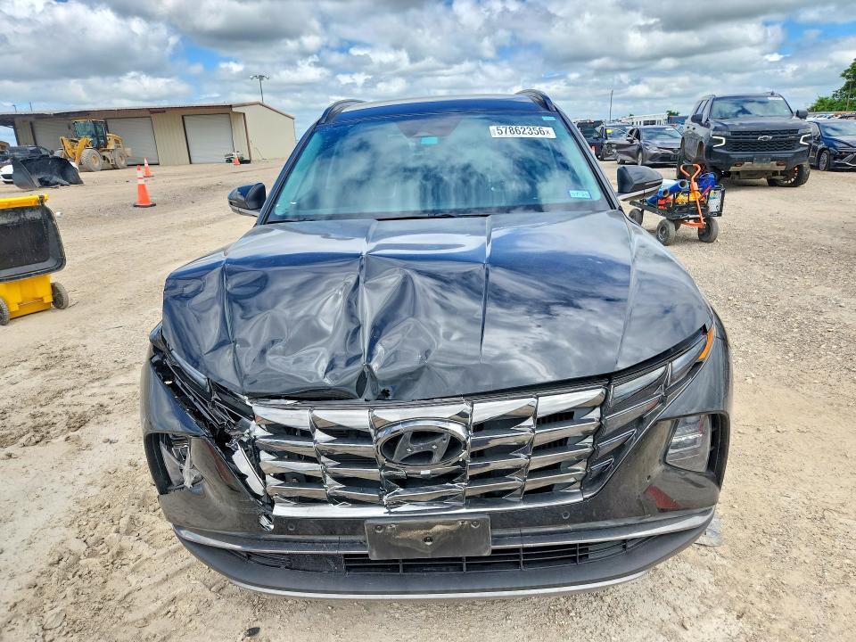 2022 Hyundai Tucson VIN KM8JECA13NU069646 COPART salvage auction — FRONT END, Tx - Salvage Vehicle Title, sold $4,600 on 2026-07-22 (photo 5)