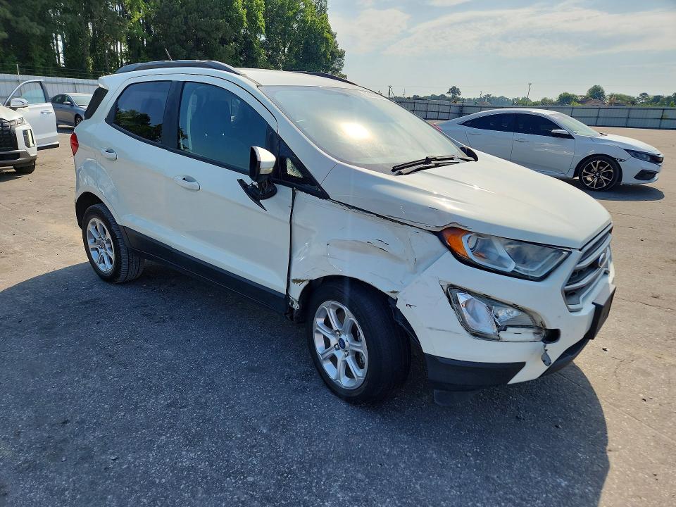 2019 Ford Ecosport VIN MAJ3S2GE8KC292203 COPART salvage auction — FRONT END, Nc - Salvage Certificate Of Title, sold $675 on 2026-07-30 (photo 4)