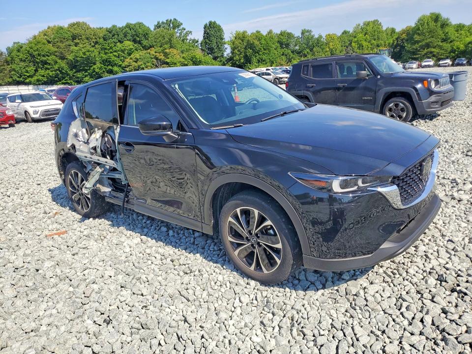2022 Mazda Cx-5 VIN JM3KFBDM3N0550324 COPART salvage auction — SIDE, Nc - Salvage Certificate Of Title, sold $4,200 on 2026-07-22 (photo 4)
