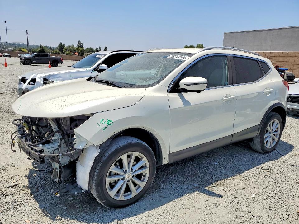 2018 Nissan Rogue VIN JN1BJ1CP9JW185350 COPART salvage auction — FRONT END, CA - SALVAGE CERTIFICATE, sold $2,500 on 2026-07-22 (photo 1)
