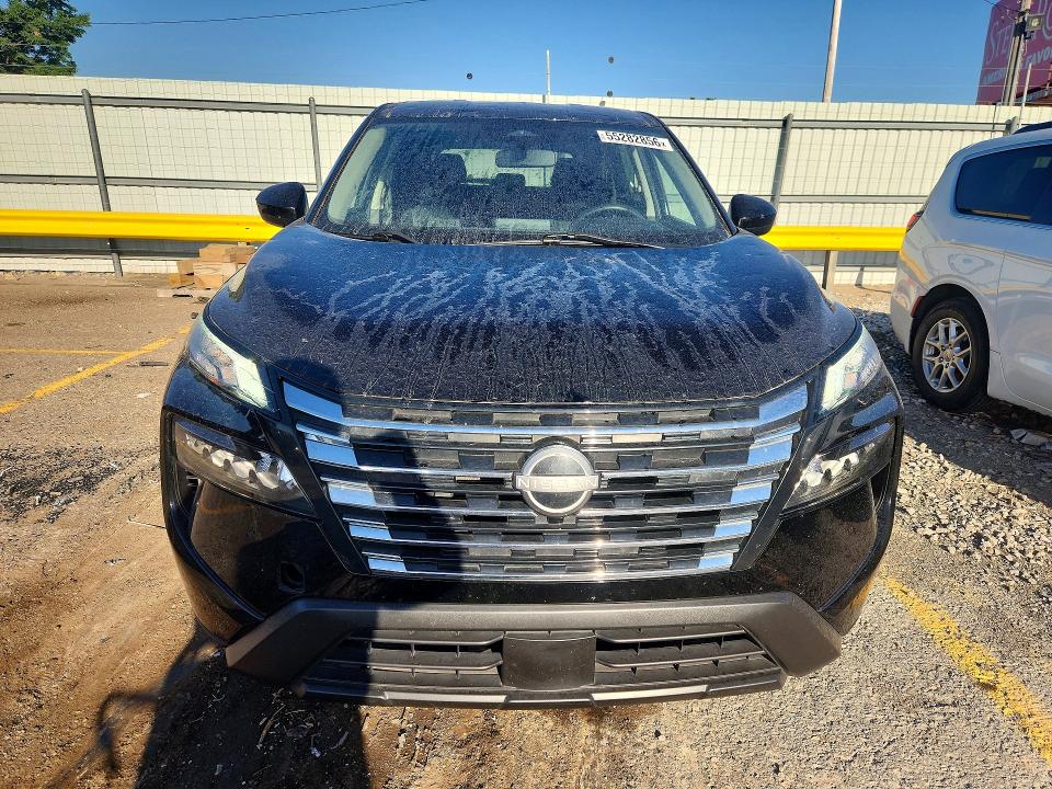 2024 Nissan Rogue VIN JN8BT3BA7RW350652 COPART salvage auction — HAIL, Ks - Cert Of Title-Salvage, sold $9,300 on 2026-07-15 (photo 5)