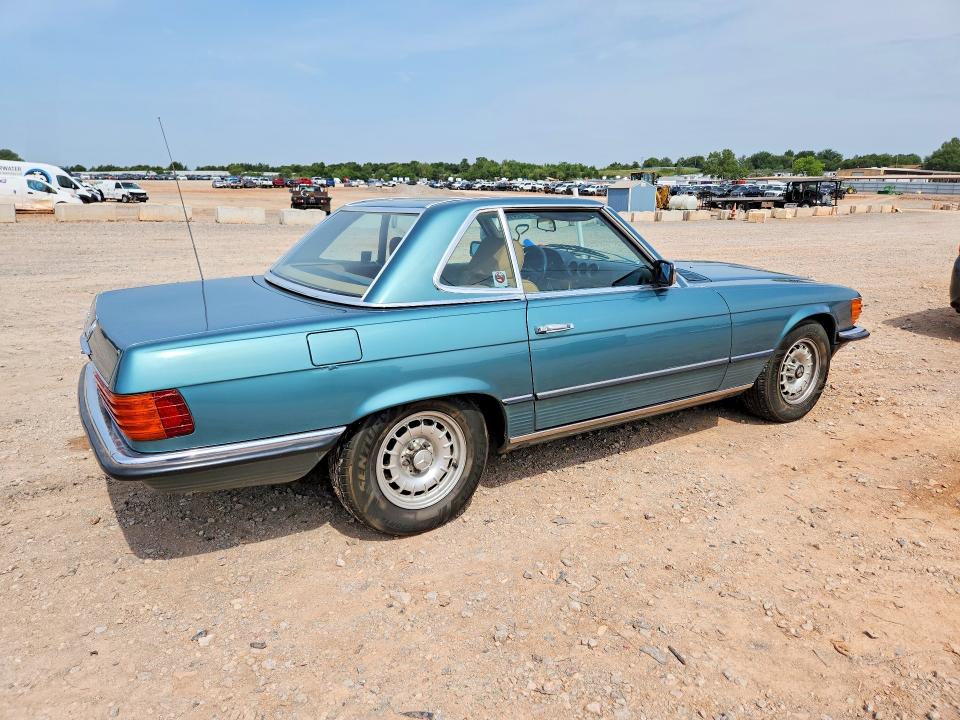 1984 Mercedes-benz Sl-class VIN WDB1070451A012290 COPART salvage auction — SIDE, OK - CERTIFICATE OF TITLE, sold $5,800 on 2026-07-02 (photo 3)