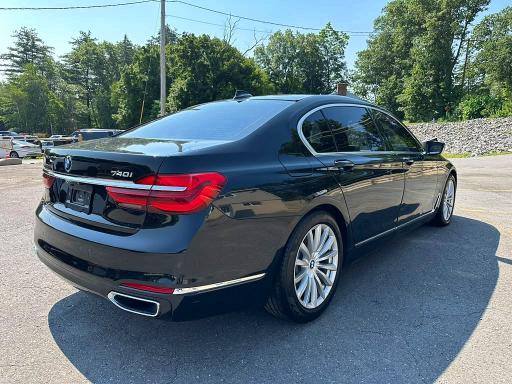 2017 BMW 7er VIN WBA7E4C53HGU99360 COPART salvage auction — MINOR DENT/SCRATCHES, Nj - Certificate Of Title, sold $12,500 on 2026-07-09 (photo 3)