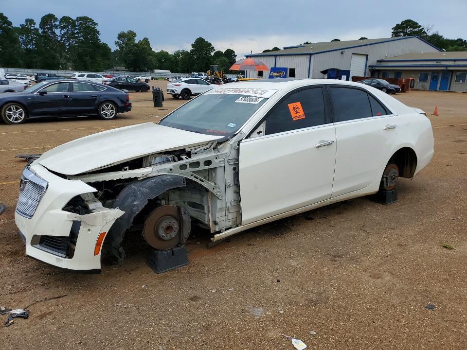 2014 Cadillac Cts VIN 1G6AV5S87E0172932 COPART salvage auction — FRONT END, Tx - Certificate Of Title, sold $150 on 2026-07-18 (photo 1)
