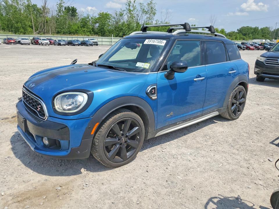2018 Mini Cooper VIN WMZYT5C33J3E60494 COPART salvage auction — FRONT END, Ny - Mv-907A Salvage Certificate, sold $3,600 on 2026-08-17 (photo 1)