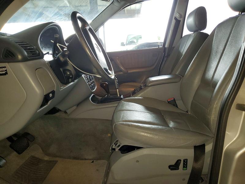 2001 Mercedes-benz M-klasse VIN 4JGAB72E11A240763 COPART salvage auction — FRONT END, Ca - Salvage Certificate, sold $350 on 2026-07-09 (photo 7)