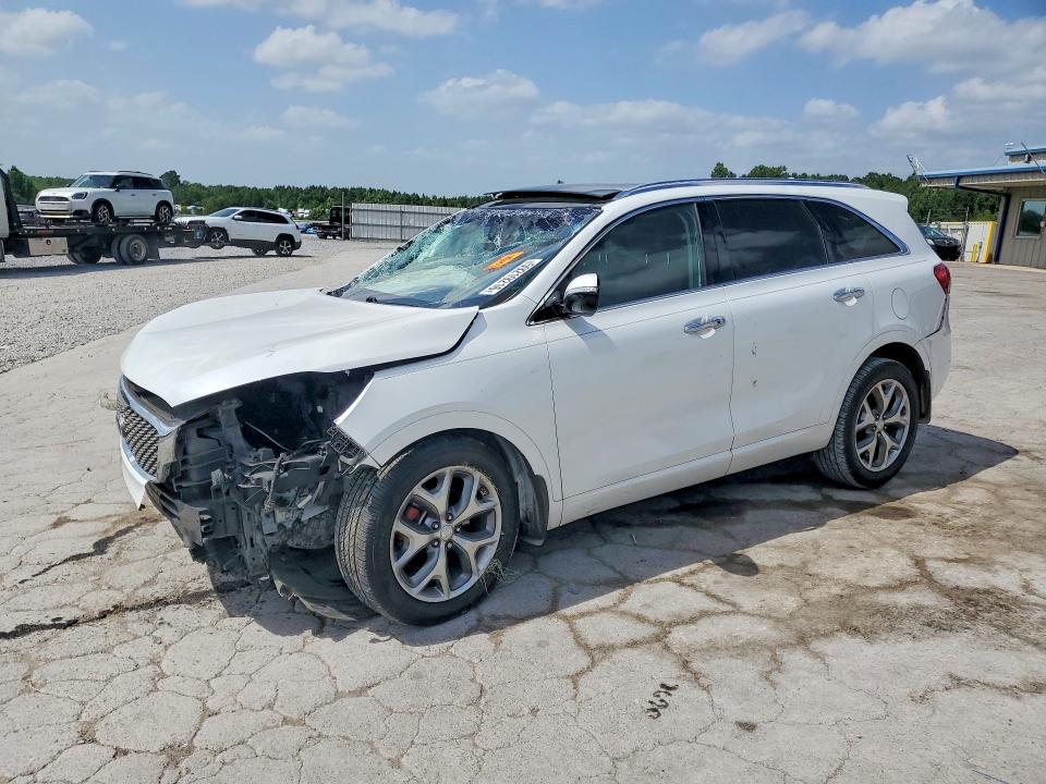 2018 Kia Sorento VIN 5XYPK4A58JG396667 COPART salvage auction — FRONT END, MS - CERT OF TITLE-SALVAGED, sold $800 on 2026-07-28 (photo 1)