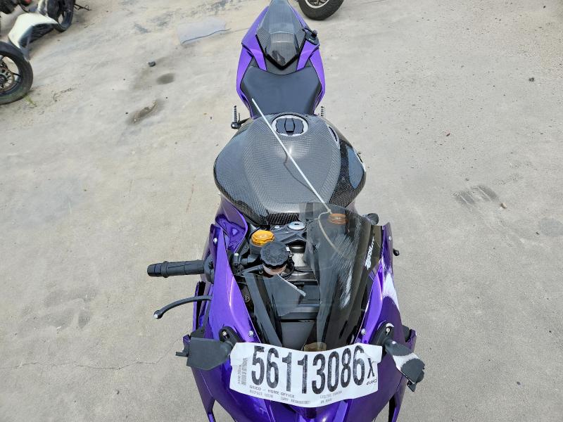 2024 Kawasaki Zx VIN JKBZXJJ15RA009404 COPART salvage auction — MINOR DENT/SCRATCHES, Fl - Certificate Of Destruction, sold $4,150 on 2026-07-16 (photo 5)