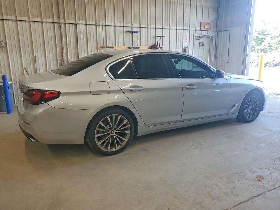 2021 BMW 5er VIN WBA13BJ08MCF83590 COPART salvage auction — FRONT END, Pa - Certificate Of Salvage, sold $12,500 on 2026-08-13 (photo 3)