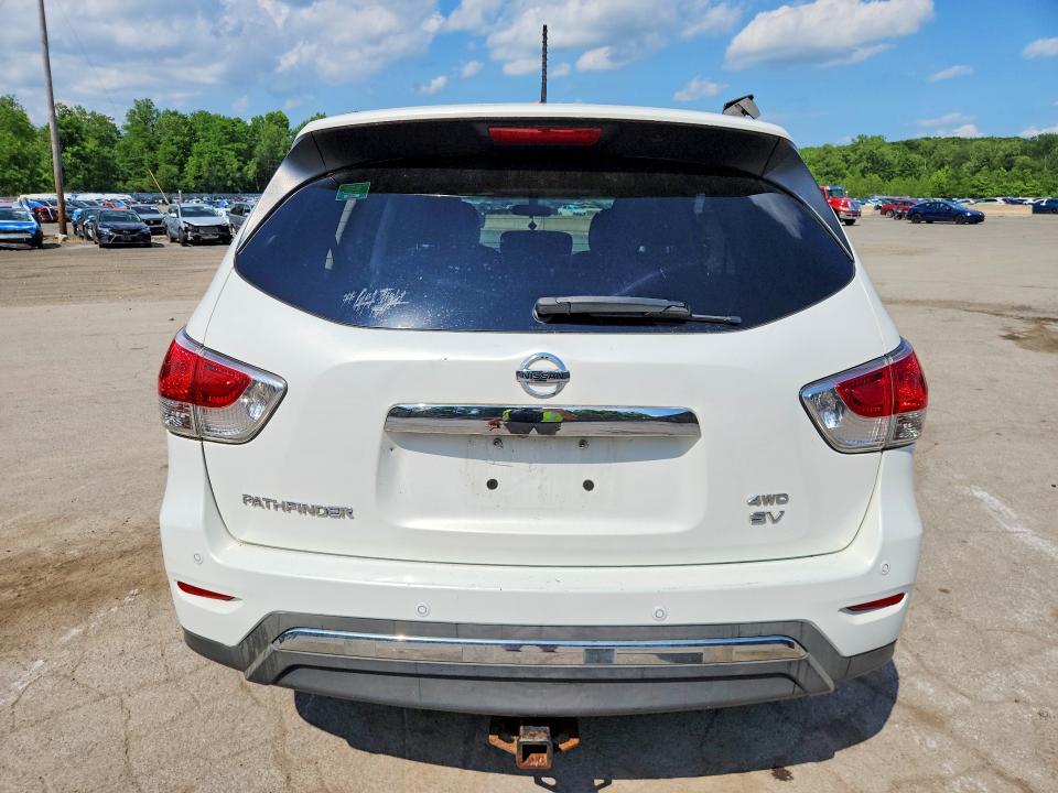 2014 Nissan Pathfinder VIN 5N1AR2MM1EC632168 COPART salvage auction — ROOF, NY - MV-907A SALVAGE CERTIFICATE, sold $425 on 2026-07-02 (photo 6)