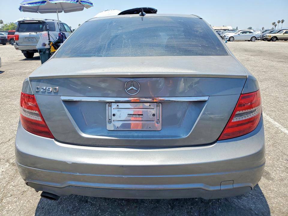 2012 Mercedes-benz C-klasse VIN WDDGF4HB1CR216486 COPART salvage auction — SIDE, Ca - Salvage Certificate, sold $750 on 2026-07-21 (photo 6)