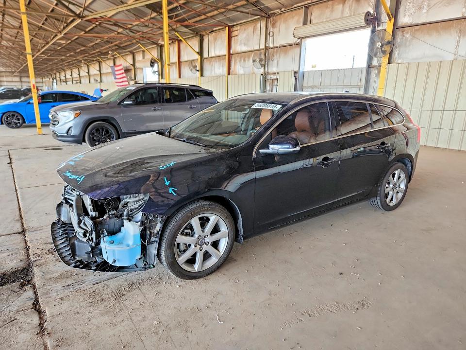2017 Volvo V60 VIN YV140MEK9H1368616 COPART salvage auction — FRONT END, Az - Cert Of Title - Salvage, sold $1,400 on 2026-08-03 (photo 1)