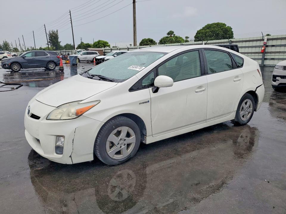 2010 Toyota Prius VIN JTDKN3DU0A0196225 COPART salvage auction — FRONT END, FL - CERT OF TITLE SLVG REBUILDABLE, sold $1,850 on 2026-07-20 (photo 1)