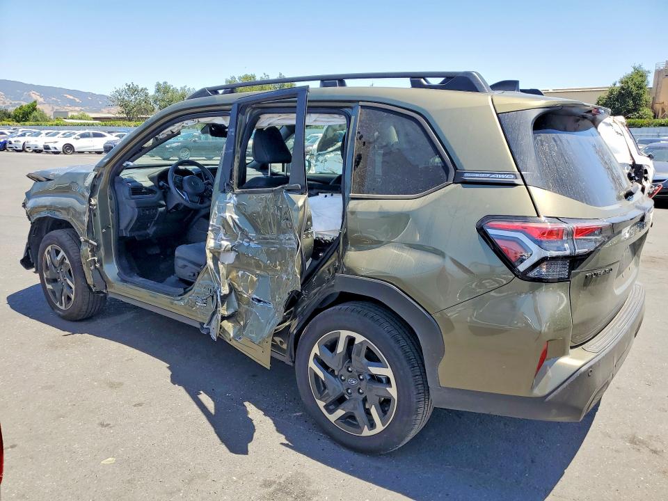 2025 Subaru Forester VIN JF2SLDRC9SH615866 COPART salvage auction — SIDE, Ca - Salvage Certificate, sold $5,300 on 2026-07-14 (photo 2)