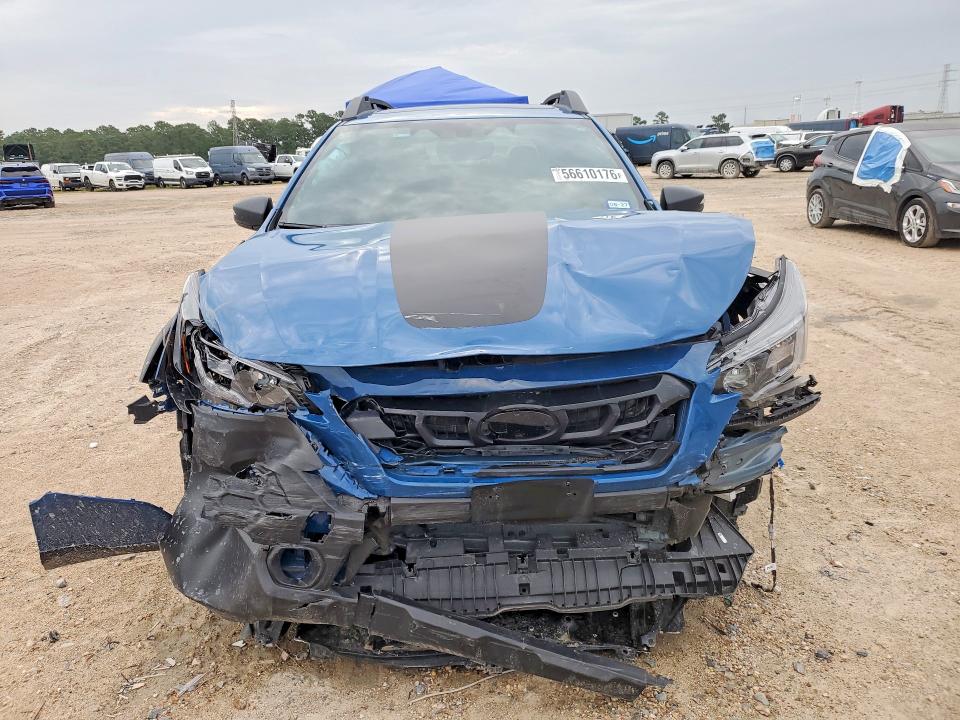 2025 Subaru Outback VIN 4S4BTGUD9S3309212 COPART salvage auction — FRONT END, Tx - Salvage Vehicle Title, sold $8,900 on 2026-08-21 (photo 5)