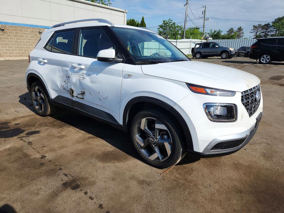 2022 Hyundai Venue VIN KMHRC8A38NU139665 COPART salvage auction — FRONT END, Ct - Cert Of Title-Salvage, sold $3,100 on 2026-07-10 (photo 4)