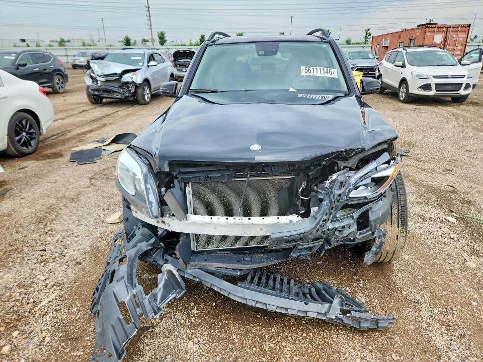 2014 Mercedes-benz Glk-klasse VIN WDCGG8JB3EG318339 COPART salvage auction — FRONT END, Il - Salvage Certificate, sold $1,700 on 2026-07-30 (photo 5)