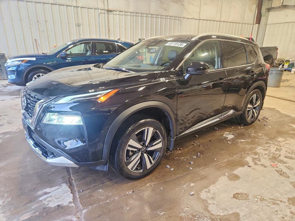 2023 Nissan Rogue VIN JN8BT3DD6PW322569 COPART salvage auction — REAR END, Wi - Cert Of Title-Salvage Vehicle, sold $10,200 on 2026-07-13 (photo 1)