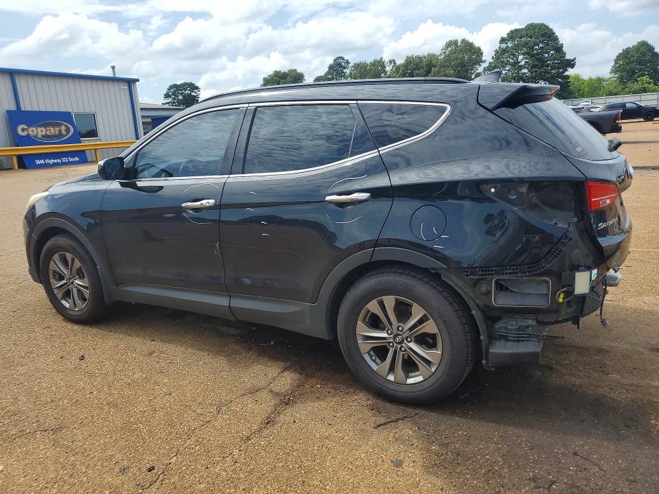 2015 Hyundai Santa fe VIN 5XYZU3LB3FG276458 COPART salvage auction — REAR END, Tx - Salvage Vehicle Title, sold $2,750 on 2026-07-13 (photo 2)