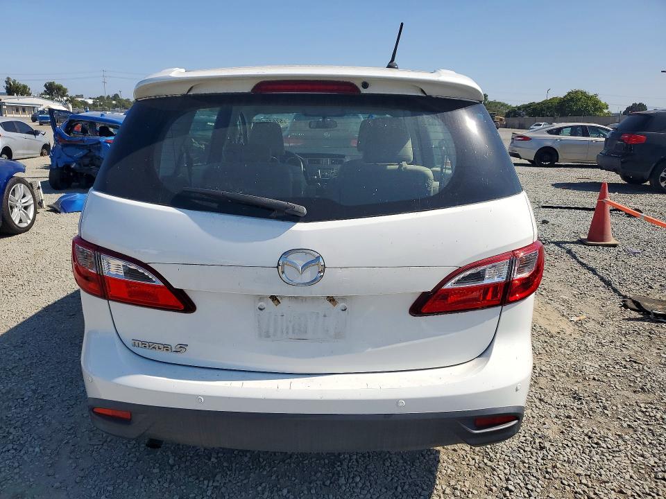 2015 Mazda 5 VIN JM1CW2CL4F0179486 COPART salvage auction — FRONT END, Ca - Salvage Certificate, sold $3,250 on 2026-07-28 (photo 6)