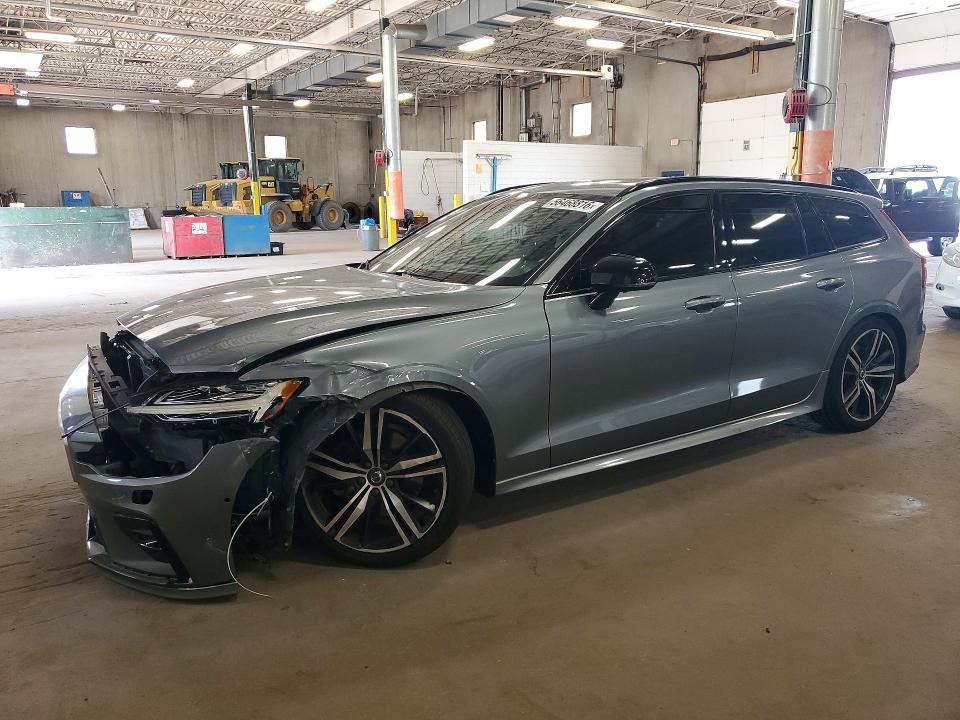 2020 Volvo V60 VIN YV1102EM9L2370510 COPART salvage auction — FRONT END, Mn - Cert Of Title-Salvage, sold $11,400 on 2026-07-14 (photo 1)