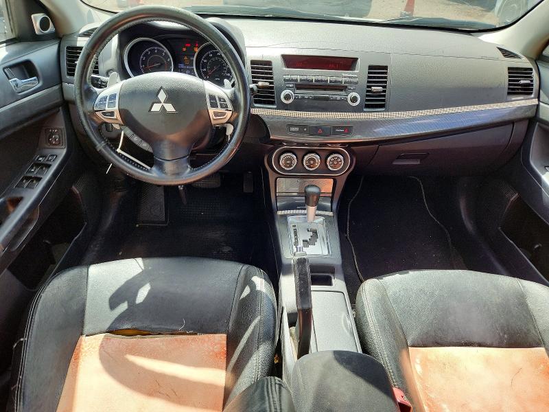 2010 Mitsubishi Lancer VIN JA32U8FWXAU003116 COPART salvage auction — REAR END, Nm - Cert Of Title-Salvage, sold $800 on 2026-07-09 (photo 8)