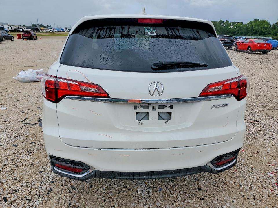 2016 Acura Rdx VIN 5J8TB3H30GL019603 COPART salvage auction — FRONT END, Tx - Certificate Of Title, sold $1,600 on 2026-07-24 (photo 6)