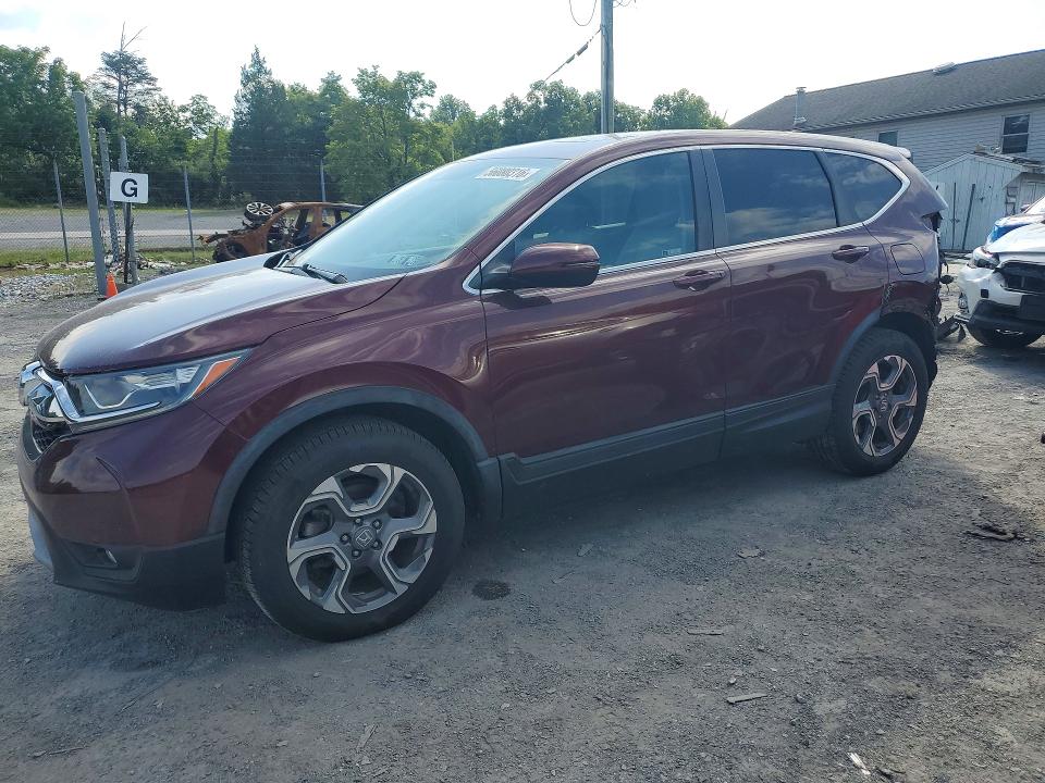 2019 Honda VIN 7FARW2H50KE042162 COPART salvage auction — REAR END, Pa - Certificate Of Salvage, sold $7,500 on 2026-07-02 (photo 1)