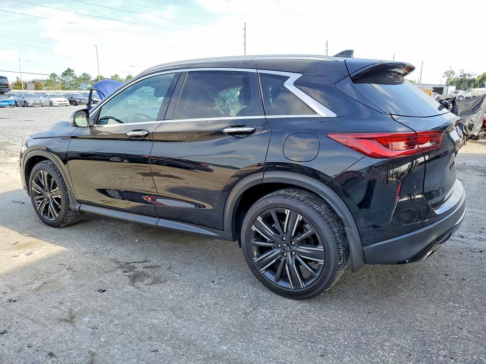 2022 Infiniti Qx50 VIN 3PCAJ5BAXNF114293 COPART salvage auction — SIDE, Fl - Certificate Of Destruction, sold $4,550 on 2026-07-10 (photo 2)