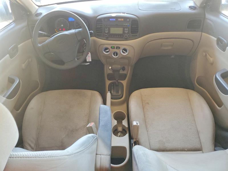 2011 Hyundai Accent VIN KMHCN4AC5BU621031 COPART salvage auction — FRONT END, Az - Certificate Of Title, sold $475 on 2026-07-29 (photo 8)