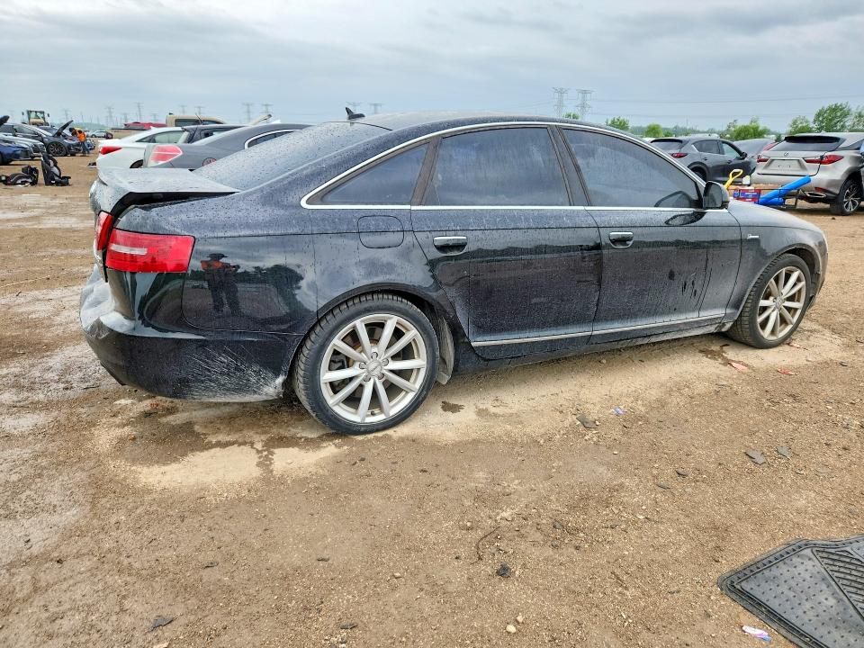 2010 Audi A6 VIN WAUKGBFB9AN055914 COPART salvage auction — REAR END, Il - Salvage Certificate, sold $875 on 2026-07-30 (photo 3)