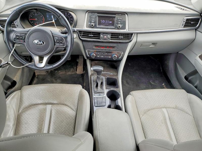 2016 Kia Optima VIN 5XXGU4L36GG067646 COPART salvage auction — FRONT END, Ny - Mv-907A Salvage Certificate, sold $1,200 on 2026-07-06 (photo 8)