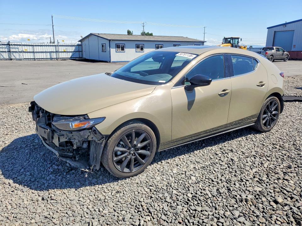2025 Mazda 3 VIN JM1BPBYY9S1755994 COPART salvage auction — FRONT END, Wa - Bill Of Sale, sold $6,500 on 2026-07-22 (photo 1)