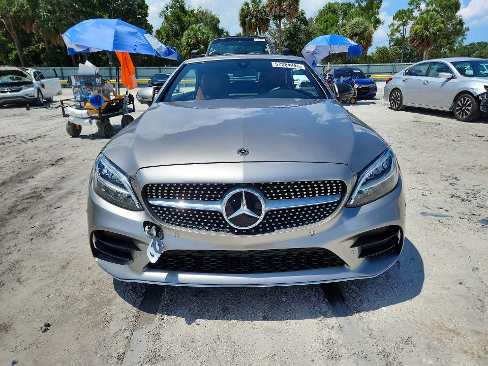 2020 Mercedes-benz C-klasse VIN WDDWK8DB9LF943963 COPART salvage auction — WATER/FLOOD, Fl - Certificate Of Destruction, sold $16,200 on 2026-07-08 (photo 5)